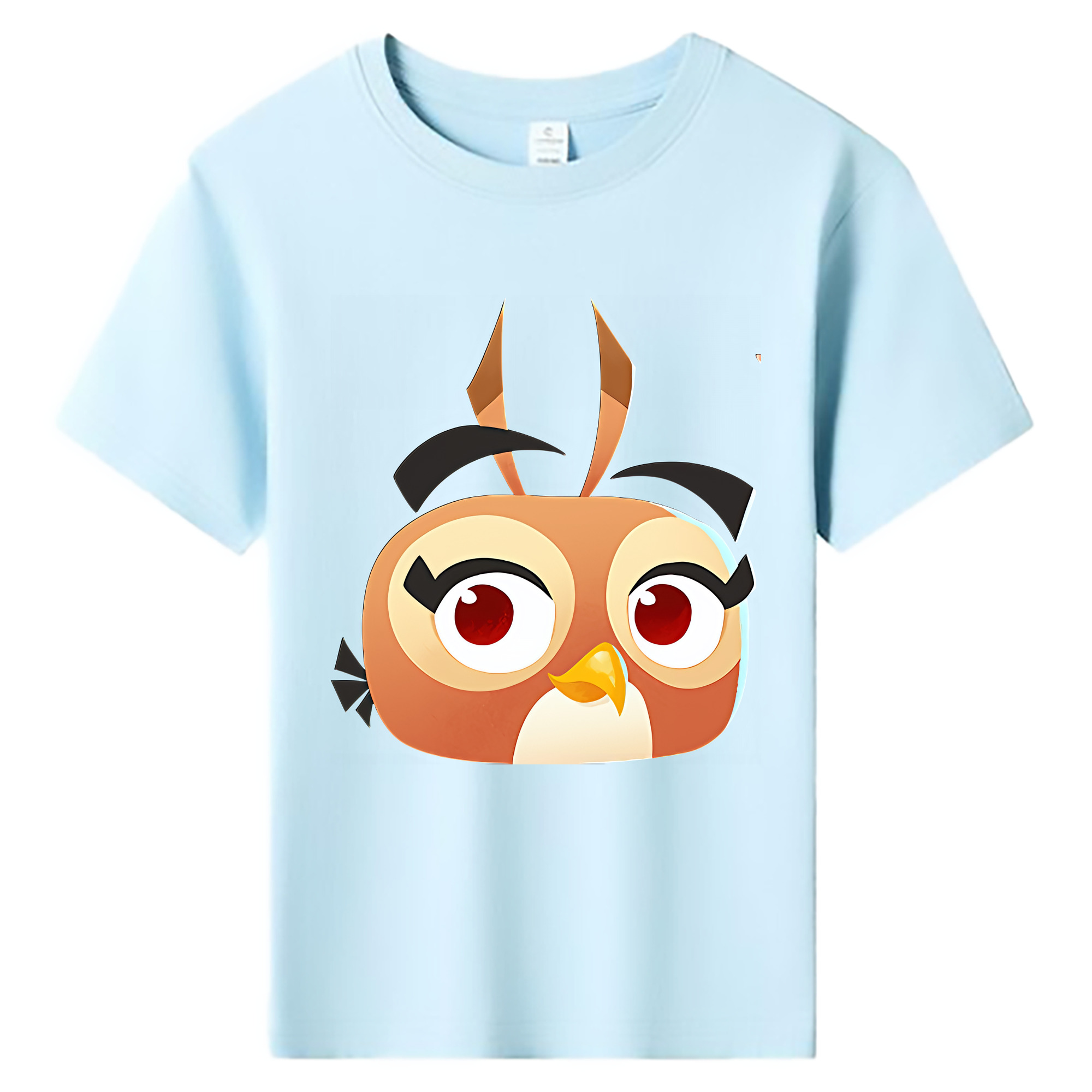 （画像用） Angry Birds アングリーバード 綿100％キッズTシャツ（フロントプリント）